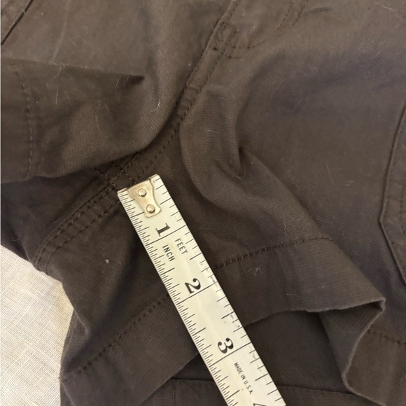 Prana Gray Cargo Shorts Size 10 - Picture 4 of 5